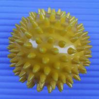 Massage Relaxation Spiky Grip Ball One Size geltona