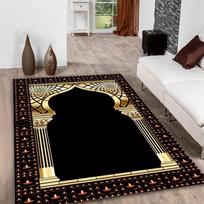 Islamo Šventės Maldos Kilimas Musulmonų Klūpėjimo Polipropileno Kilimėlis Ramadan Kareem Musulmonams Islamo Plotas Kilimas Malda Grindų Kilimėliai Neslystantis Kilimas 60cm x 90cm