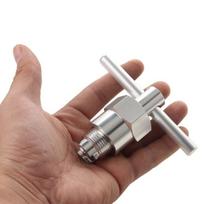 Aluminum Alloy Bathroom Faucet Wrench & Cartridge Puller Tool 1222 Wrench gray