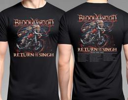 Bloodywood Return Of The Singh EU UK Tour 2026 Schedule Performance T-shirt S gray