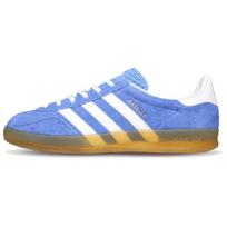 Adidas Originals Gazelle Indoor Suede Madingi Laisvalaikio Žemi Skate Batai Unisex Mėlyni Balti Rudi HQ8717 38 blue