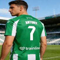 2026  Real Betis Laisvalaikio Lauko Sporto Greitai Džiūstanti Kvėpuojanti Suaugusiųjų ir Vaikų Vienodo Stiliaus Futbolo Marškinėliai - Tėvų ir Vaikų 5XL white