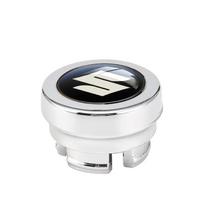 Car Cigarette Lighter Cover Dust Proof Decoration Cap for Suzuki Logo SX4 Samurai S-Cross Jimny Swift Grand Vitara Ignis Baleno juoda