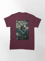 Pixies Where is the Pixies' Mind comic Classic T-Shirt L tamsiai raudona spalva