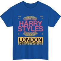 Harry Styles Together Tour 2026 Londonas Wembley Koncerto Marškinėliai Unisex Unisex Vintažiniai Grafiniai Marškinėliai Streetwear S pink