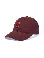 Emelbi Peach Twill Structured Ball Cap Bos (D.Wine) F black