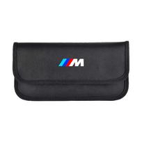 Faraday Cage Fob Car Key Signal Blocker Case Pouch RFID Blocking Bag For BMW M 1 3 5 7 SeE46 E36 E34 E90 F30 E60 F30 E30 E92 E87 gray
