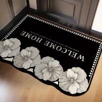Prancūziškas Retro neslystantis vonios kilimėlis: Sugeriantis vandenį, greitai džiūstantis, atsparus dėvėjimuisi, pjaustomas odinis grindų kilimėlis 40*60cm
