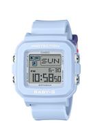 CASIO Baby-G+PLUS BGD-10L-2JR Digital Watch, Blue, Women's Customizable Band Loop, 10 ATM Water Resistant mėlyna