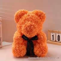 Preserved PE Foam Rose Bear for Birthdays, Qixi Festival, and Proposals Without Gift Box
