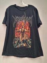 IMMOLATION Evil Pope ACTS OF GOD T-Shirt 2023 US Tour Dates RARE Out of Print L Unisex T-Shirt L brown