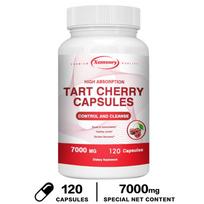Xemenry Tart Cherry 7000mg Capsules 120pcs — Antioxidant Support, Daily Wellness, Nutritional Support 120*1