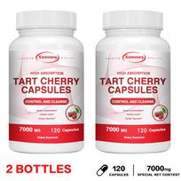 Xemenry Tart Cherry 7000mg Capsules 120pcs — Antioxidant Support, Daily Wellness, Nutritional Support 120*2