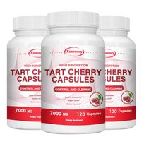 Xemenry Tart Cherry 7000mg Capsules 120pcs — Antioxidant Support, Daily Wellness, Nutritional Support 120*3