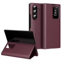 Samsung Galaxy Z Fold7 Smart View Wallet Case, Burgundy