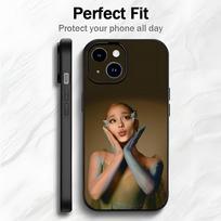 Powerful Pop American Singer A-Ariana Grande Phone Case Phone Case Soft Packaging Lightweight For iPhone17 16 15 14 13ProMax iphone17air black