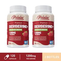 Pslalae - 1200mg Berberine with Ceylon Cinnamon Dietary Supplement - Weight Management 120*2
