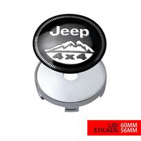 4 vnt. Automobilio stiliaus ratų centriniai dangteliai Padangų centriniai dangteliai Stebulės dangteliai Jeep Grand Cherokee Wrangler JK Gladiator Compass Renegade