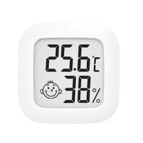 Skaitmeninis belaidis drėgmės jutiklis su „Bluetooth Smart“ skaitmeniniu LCD ekranu „Smart Home“ drėgmės matuokliu One Size white