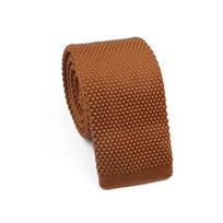 Vyriškas, megztas kaklaraištis, bordo juodas, megztas kaklaraištis, vienspalvis, 6 cm, siauras kaklaraištis, 14 brown
