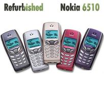 Atnaujintas originalus Nokia 6510 mobilusis telefonas su 1 SIM kortele No charger rožinė