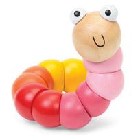 Vinguriuojantis medinis kirmėliukas Bigjigs