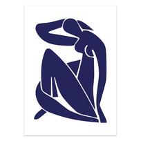 Abstraktaus drobės paveikslo Henri Matisse meno kūrinio Sienos meno spaudiniai Kūno veido piešinys figūrėlėmis Plakatas Modernūs paveikslai kambariui Namų dekoravimui 50x80cm No Framed