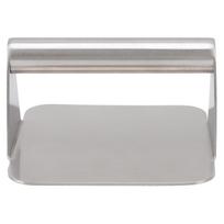 Burger Press 304 Stainless Steel Smash Burger Press for Steak Bacon Chop Kitchen Tools gray