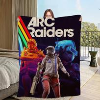 A-Arc Raiders žaidimų pledas sofos kambariui mikropluošto patalynės pledas biuro kelionės dovana namams 30x40in gray