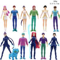 Kpop Demon Hunters Action Figure Toy Derpys Tiger Rumi Mira Zoey Sussy Figurine Doll Peripheral Model Desktop Decoration beige