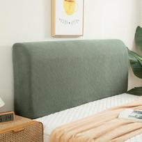 Tampri galvūgalio užvalkalai Queen Cal King dydžio lovai, slipcover galvūgaliui, žakardinis lovos galvūgalio užvalkalas, apsauginis nuo dulkių užvalkalas 120cm*50cm gray