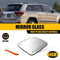 Mirror Glass Heated Backing Plate Driver Passenger Side For 11-22 Dodge Durango 1x Right Heated Mirror Gl yellow
