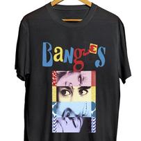 The Bangles Didžiausi Hito 80-ųjų Roko Muzikos Marškinėliai, grafinis marškinėlis TE4583 Unisex Marškinėlis XL black