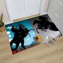 Red Dead Redemption 2 Print Doormat Anti-slip Area Rug for Living Room Bedroom Sofa Doormat Floor Carpet Decor 60cmx90cm