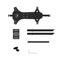 Light Weight Saddles Bag Bracket Bicycles Seatpost Storage Rack Bicycles Tail Bag Carriers for Road Mountain Bike 1 black