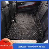 Universali sulankstoma automobilio čiužinys galinei sėdynei - nereikia pripūsti Mattress + Storage Bag black