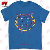 U2 Zooropa 93 Logotipas Retas Airijos Roko Alternatyvusis Grupės Bono Unisex Marškinėliai B0FQ M blue