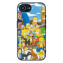 S-Simpsons komiksai Bartas telefono dėklas Apple iPhone 12 13 Mini XS 11 Pro Max 7 8 Plus + XR 8+ X SE 2020 SE3 Apsauginis dangtelis iPhone XR blue