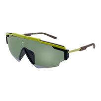 Nike Cell Plastic Irregular Shape Sunglasses Men's Green FN0259 390 F gray
