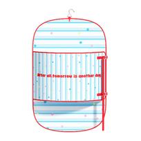 Space-Saving Shirt Folding Board Lightweight Closet Press Board Organizer with Hook for Down Jacket Sweaters Seasonal Clothes