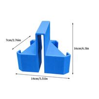 Tennis Camera Mount Bracket Secure Phone Action Camera Holder with Clip for Net Fence 3D Printed Camera Holder for Tennis match other mėlyna