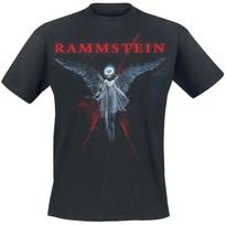 Rammstein marškinėliai su grafiniu spaudiniu Vokiečių roko grupės marškinėliai Unisex medvilniniai marškinėliai L black