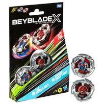 Beyblade X Tail Viper 5-80O Sword Dran 3-60F dvigubas rinkinys apima 2 dešinės pusės suktukus. Kovinis virvuolis žaislas berniukams mergaitėms nuo 8 metų.