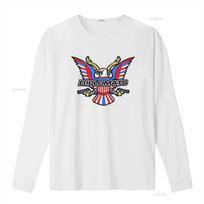 Dipset Diplomatai 90-ųjų Hip Hop Grupė Muzikos Mylėtojų Marškinėliai Su Erelio Spaudiniu Ir Ginklų Dizainu vintage Išskalbti Šiek tiek Minkšti Patogūs 6XL white