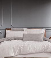 Riposo patalynės komplektas Nordic Grey, 200x220, 3 dalių