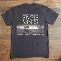 HOT!!! NEW SIMPLE MINDS BRING ALIVE & KICKING TOUR 2025 All Size T-Shirt Cotton L gray
