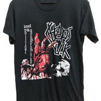 Vintage 80's CHAOS UK Punk Rock Hardcore Tour Concert Promo t Shirt and kids shirt 110 black