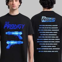 The Prodigy 2026 Tour Electric Guns Graphics Cotton TShirt Summer New HighQuality Unisexs Unisexs Fashion Shirt M blue