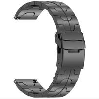 Compatible with Huawei Watch Ultimate Titanium Double FlipLock Buckle Watch Band 22mm Suitable for Huawei Watch3 4 watch 5 46mm gray