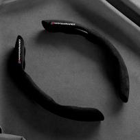 Suede Leather Car Non-Slip Steering Wheel Cover For Bmw Performance M E46 E90 F20 E39 E91 E87 E60 E93 F10 X3 E83 E61 X5 F30 G20 black